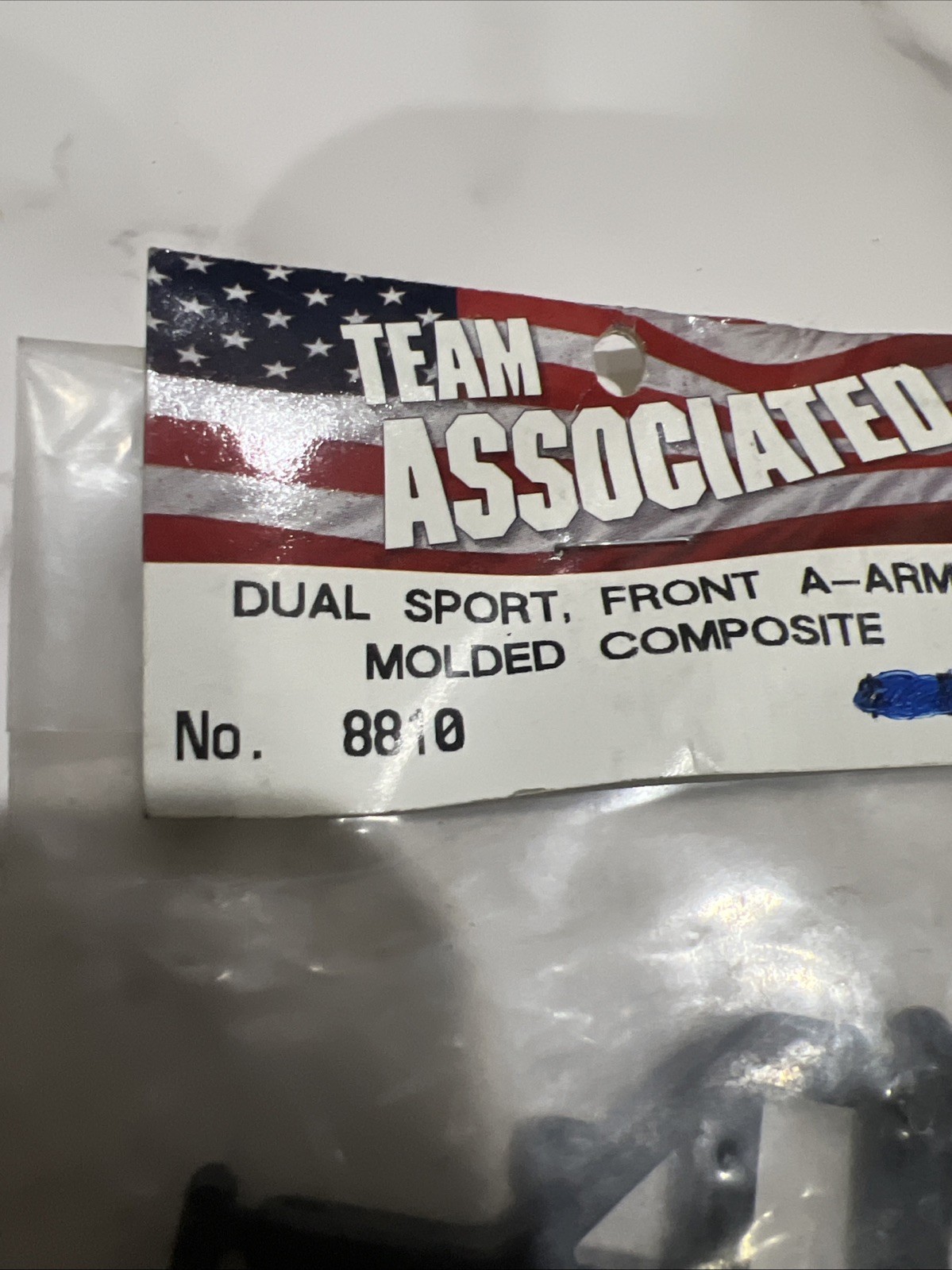 Team Associated 8810 Front A-Arms Molded Composite for RC10DS NIP RC Vintage