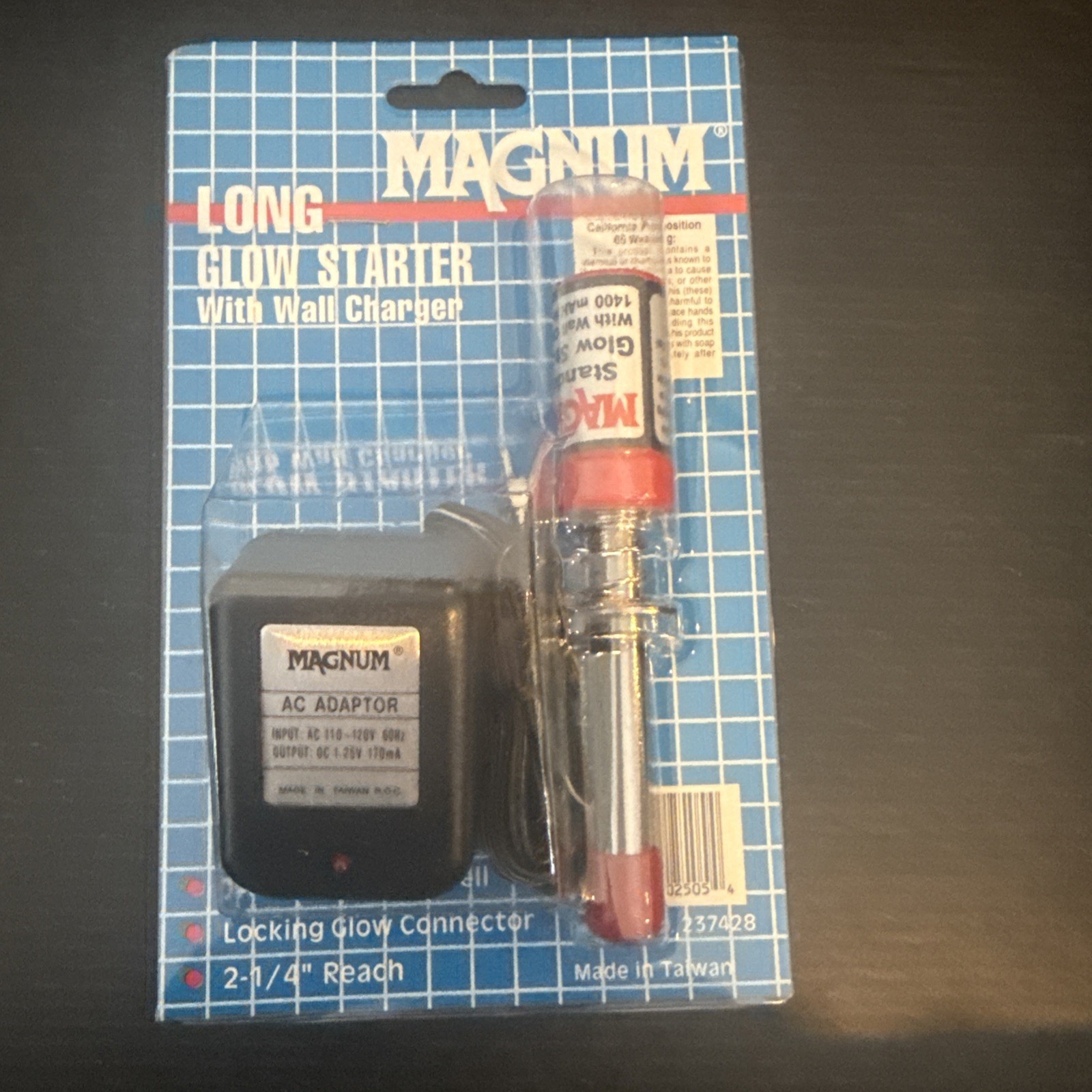 Magnum Long Glow Starter & Charger RC Model Engine Starter 12v