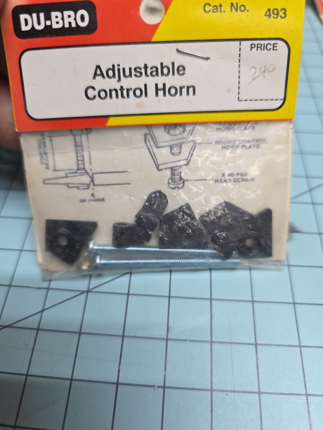 Du-Bro RC Plane Adjustable Control Horn Part #493
