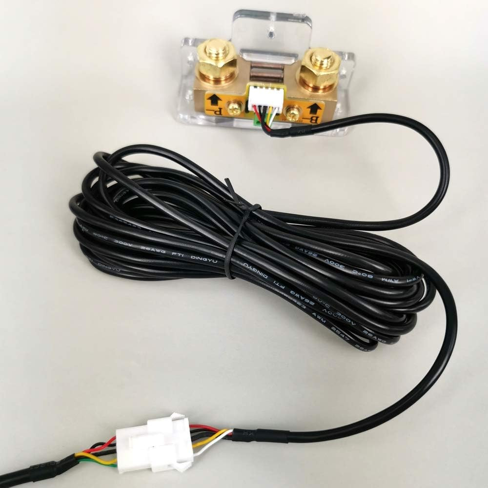 Custom Cable for Battery Monitor 26 AWG with Connector Stranded Shielded Cable