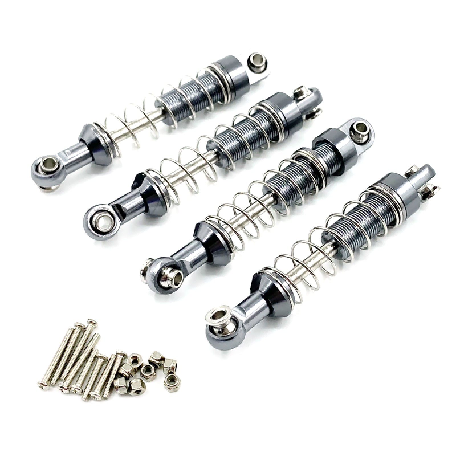4 Pcs Metal Shock Absorber Spring Damper For MN 1:12 D90 D91 MN96 MN99S Parts