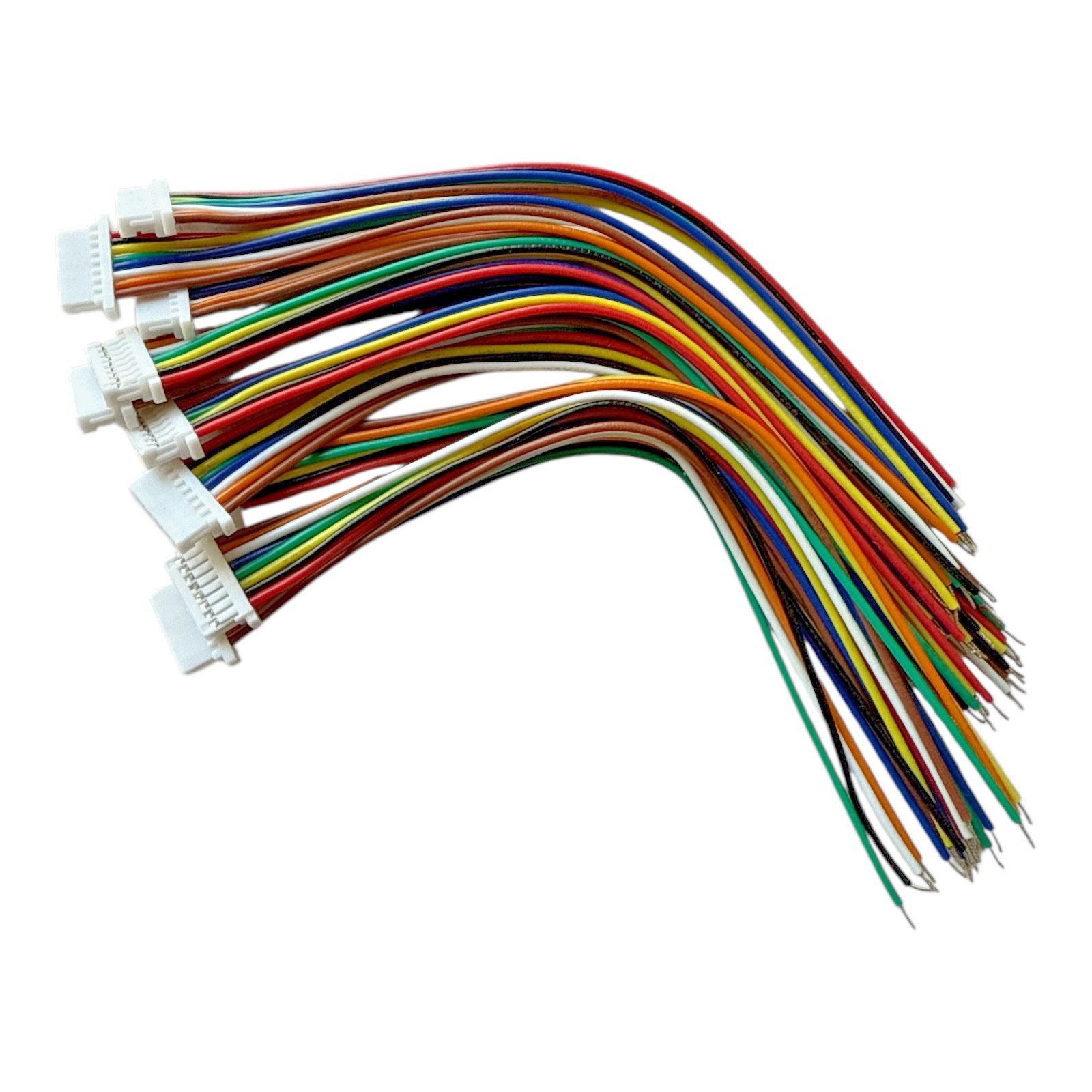 JST-SH 1.0mm 8Pin Micro Connector Housing Wire Assembly 50pcs for RC Controller