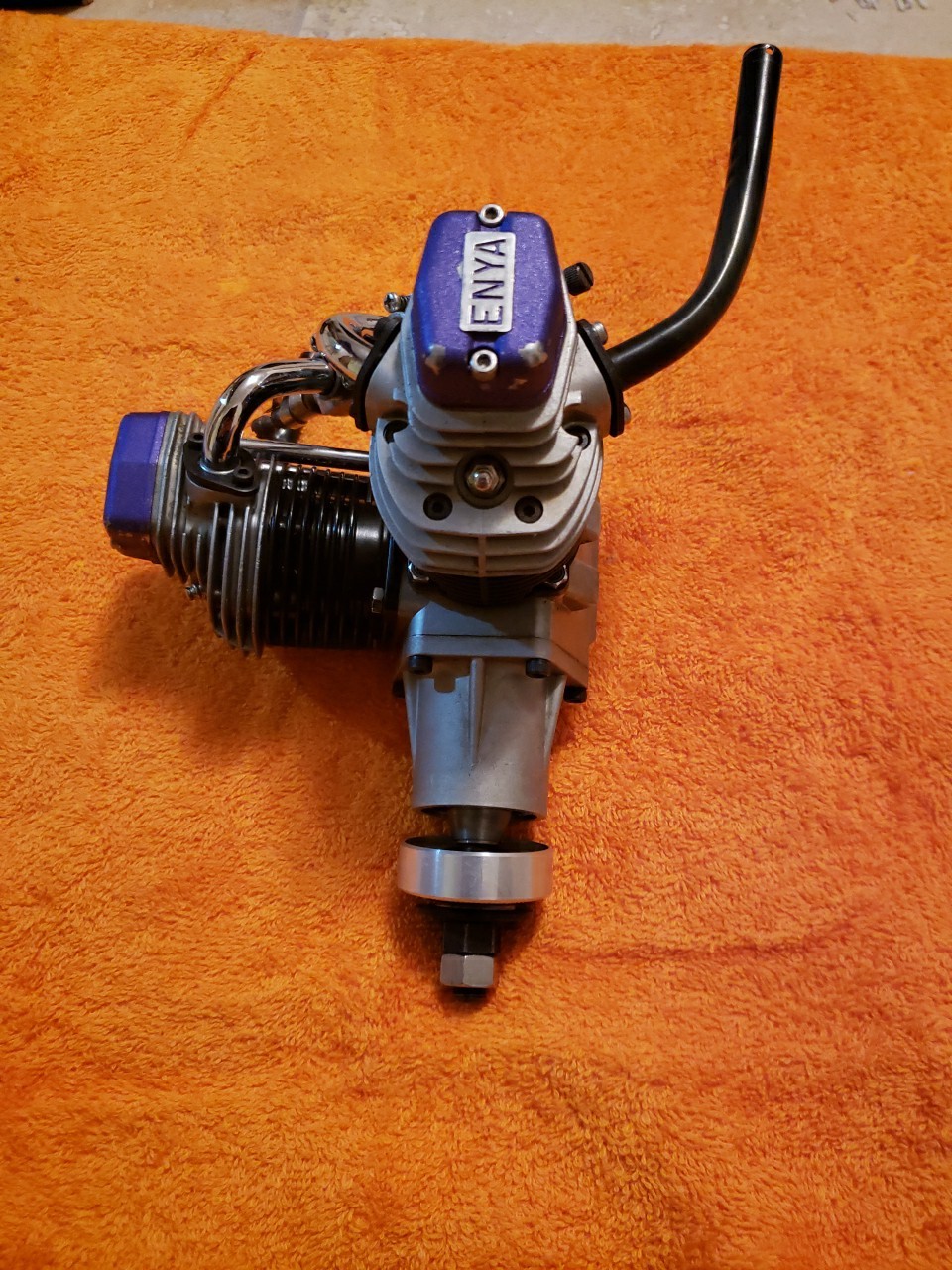 ENYA Engine – ENYA VT 240 – V TWIN 4C Motor VT240 – Nice – Purple Cap – KIK25