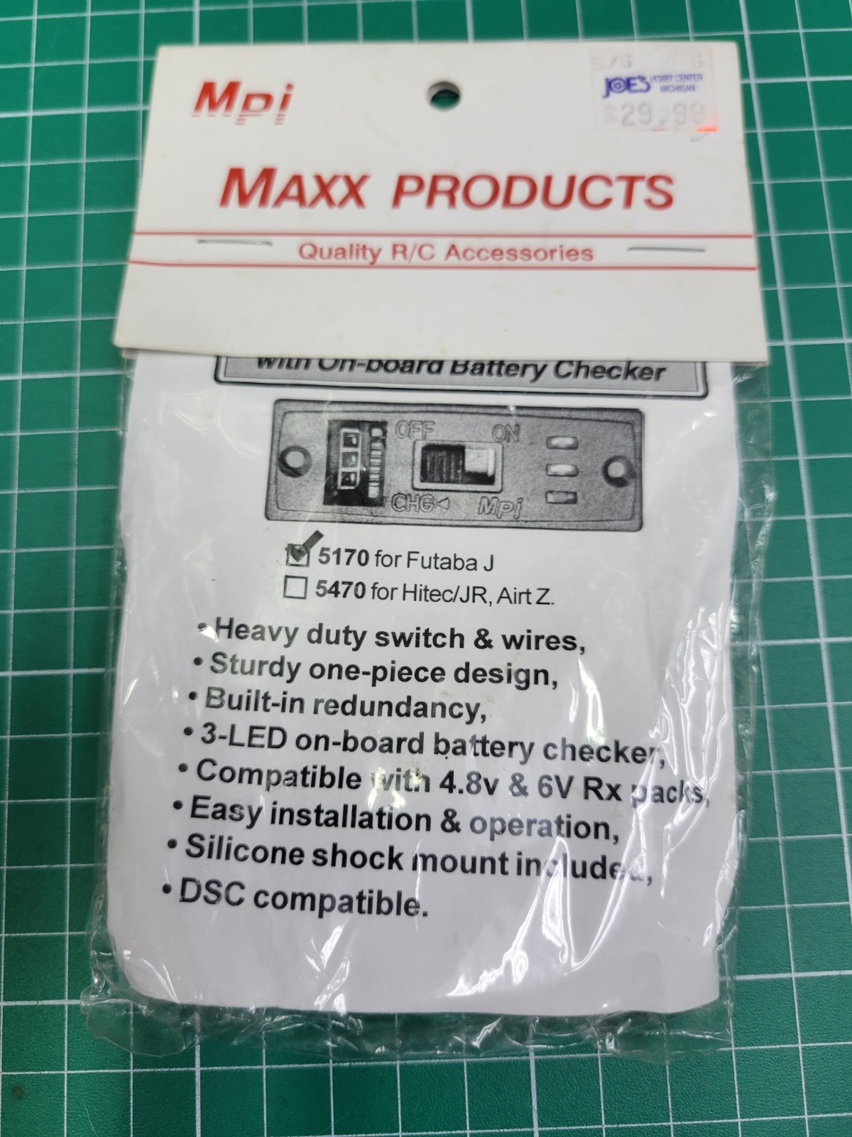Dubro Great Planes HiTec Maxx Products Switches Mounts Spektrum Futaba Parts Lot