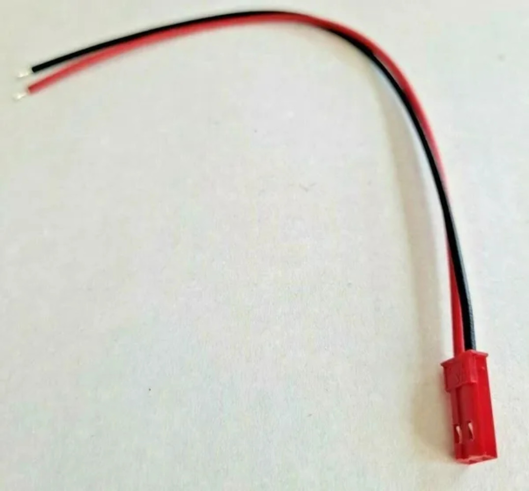 Male JST Plug – with 15cm 22 AWG Gauge Lead Wire DLR1098