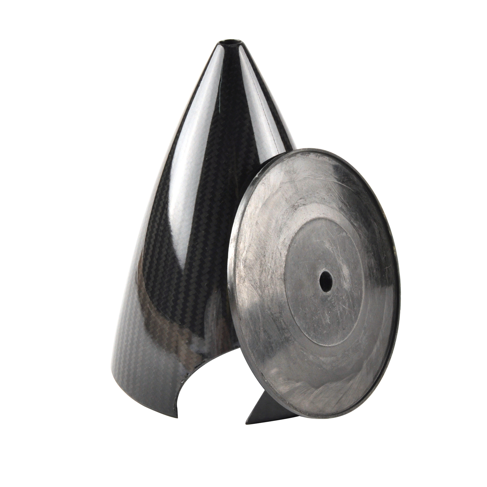 22%off 5″/127mm Carbon Fiber Cone Prop Spinner with Two blade For Gas RC