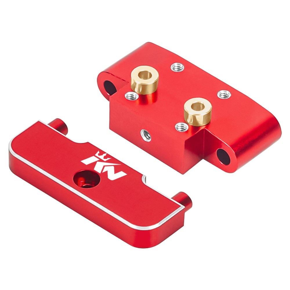KingNexx CNC Aluminum Front Bulkhead (RED) – Losi Micro-B / T