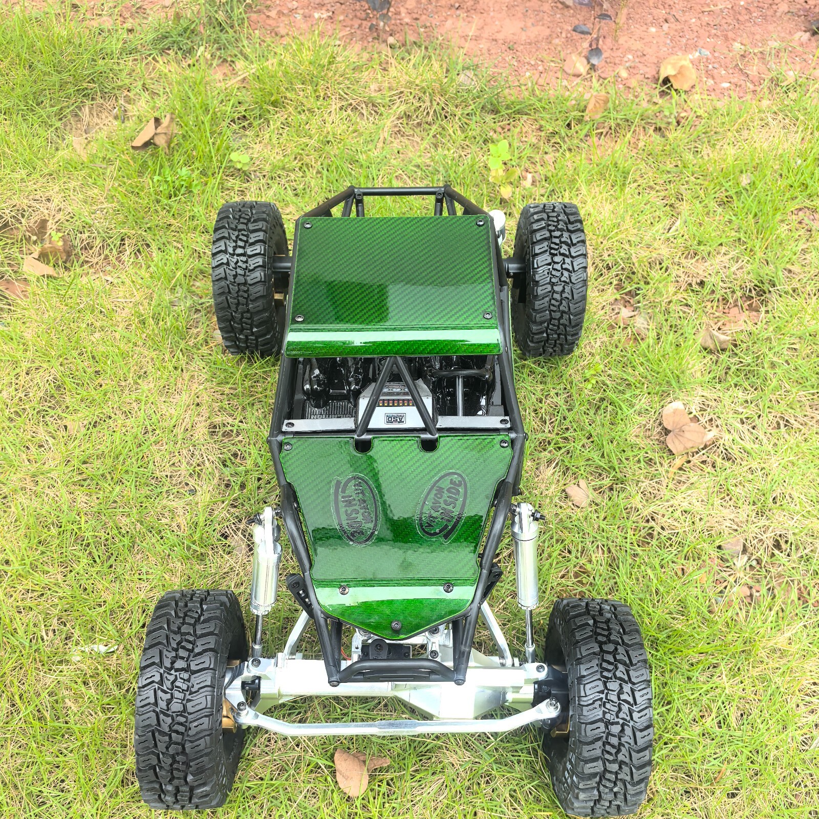 VITAVON Real carbon Fiber Panel Set Body For Axial AXP8 Gilamon 1/8
