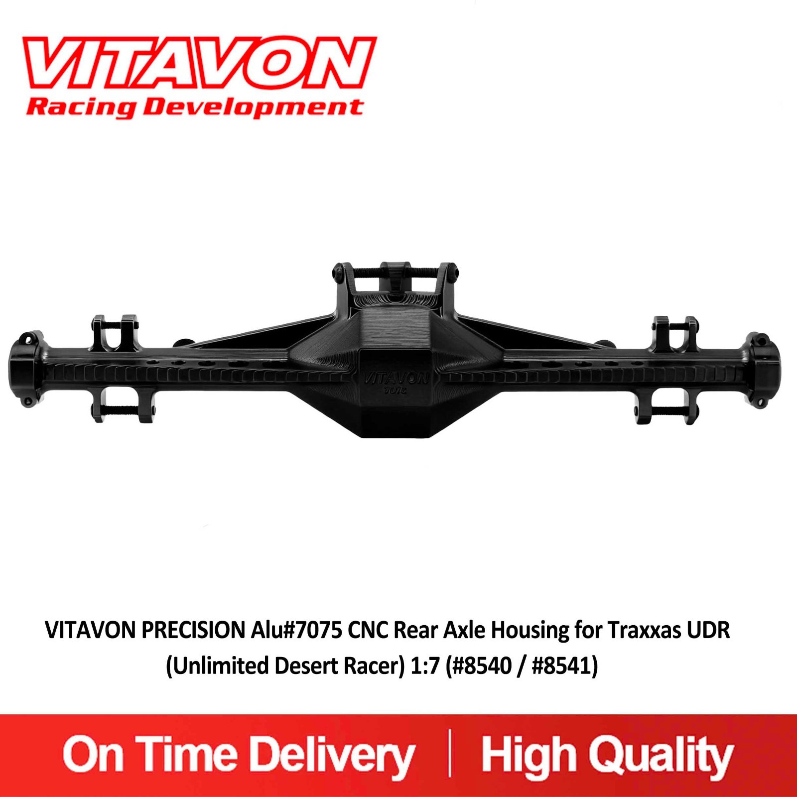 VITAVON CNC Alu7075 Rear Axle Housing For UDR1:7 2colors