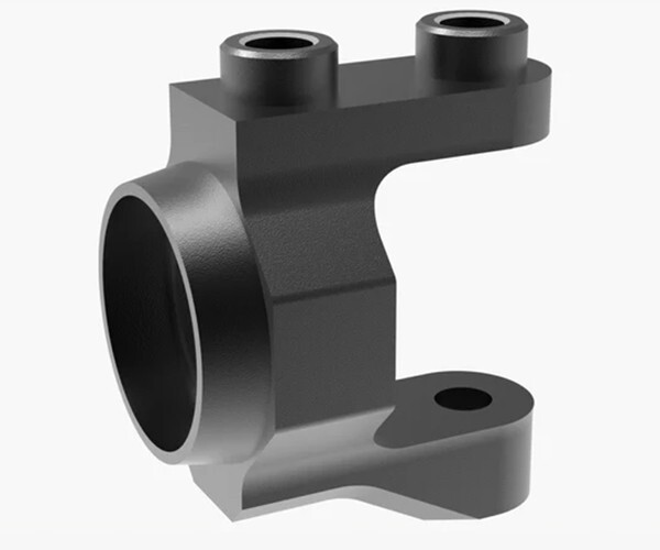 3RACING SAK-CM125 Aluminum Knuckle Arm For 1/10 RC Cero Mini M-Chassis Car