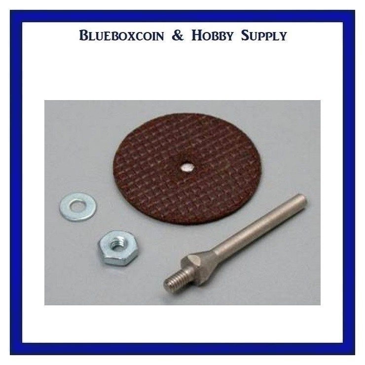 GREAT PLANES 1-1/4″ REINFORCED CUT-OFF WHEEL WITH MANDREL ( PART # GPMR8200 )