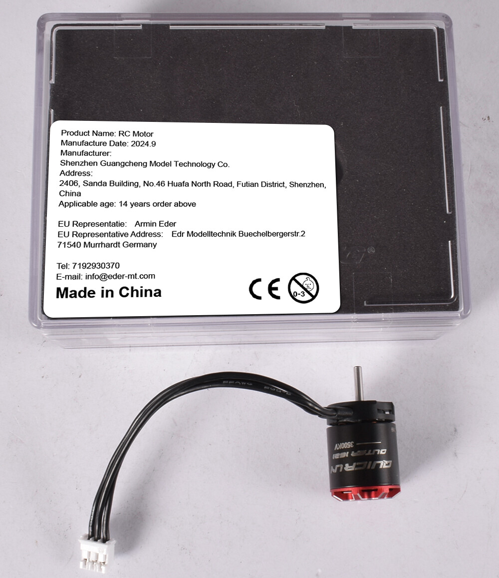 HOBBYWING QUICRUN WP-MINI24 25A ESC 1621SL 3500KV Motor For 1/24 RC Crawler Car