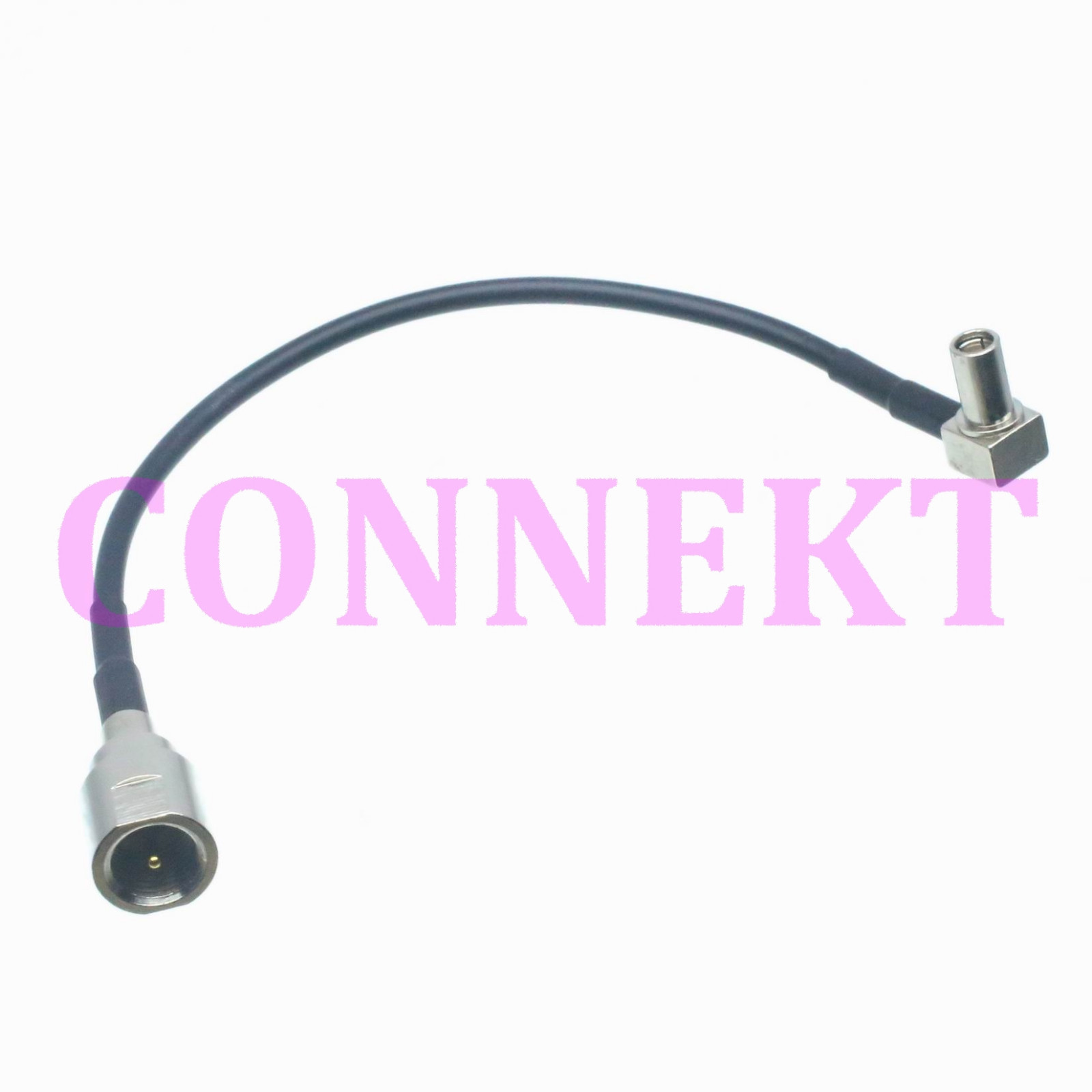 MS147 male right angle to FME male plug RG174 6″ cable jumper pigtail 3G modem