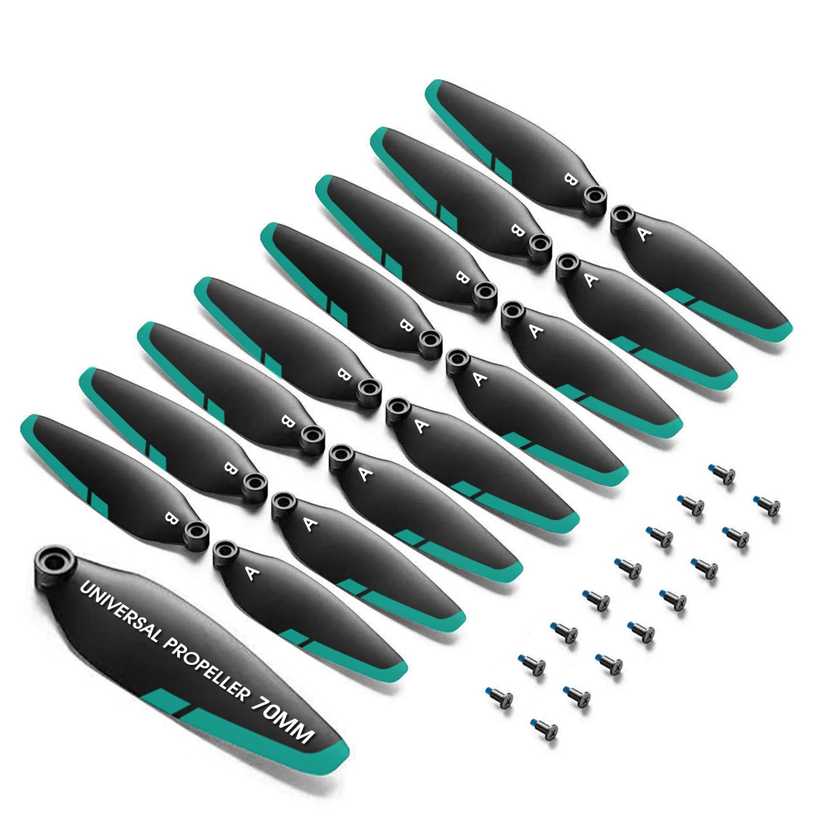 70mm Universal Drone Propellers for S159/S197/S166/S167/S196/S36/V168/AE20Max