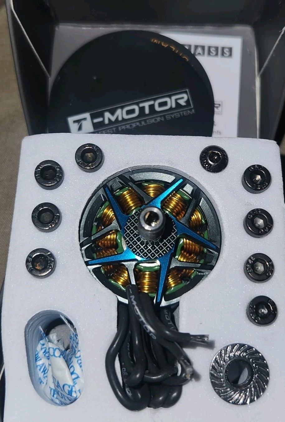 TIger Motor ~ F40PRO IV 2400KV, 3-4S Brushless FPV Motor For RC FPV Drone