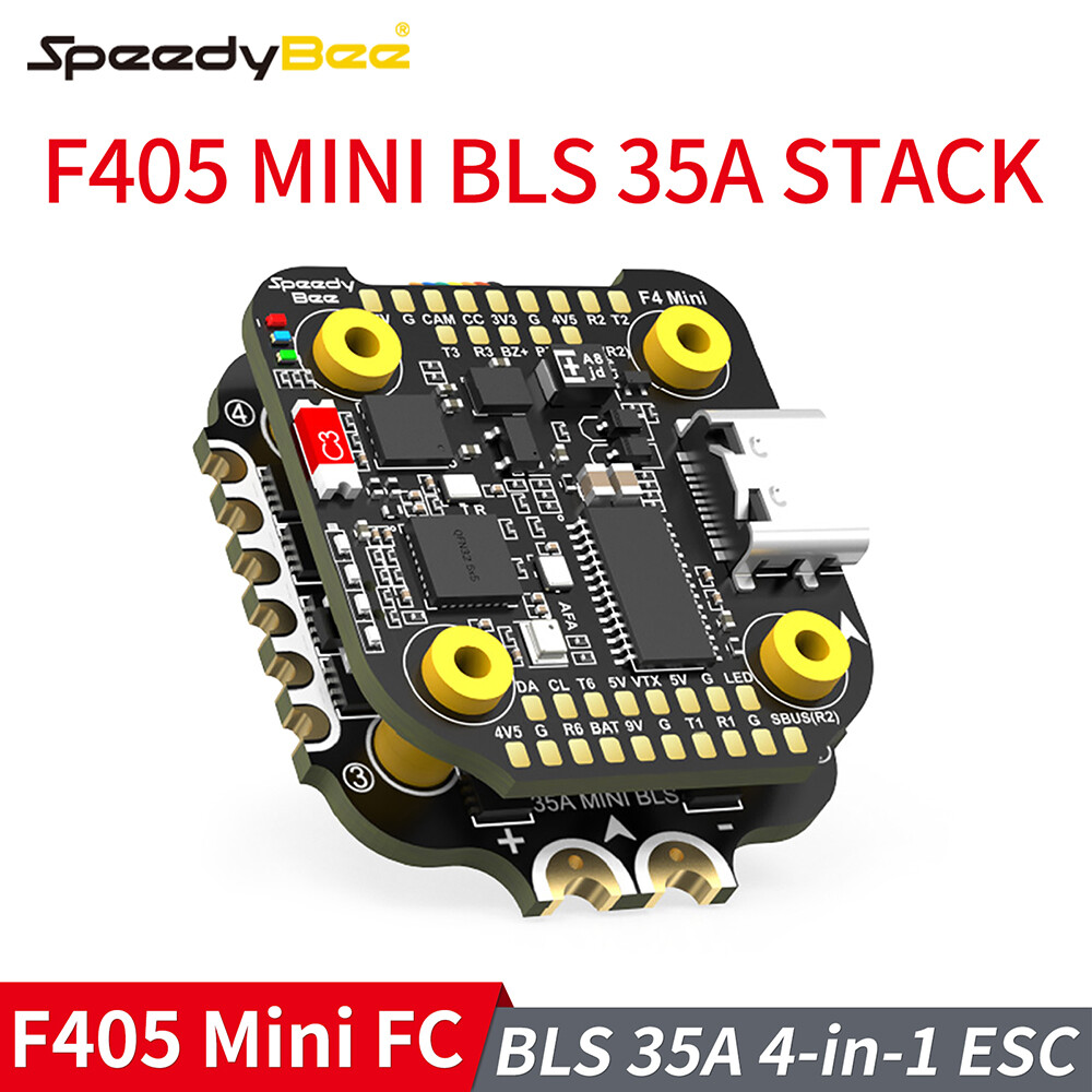 SpeedyBee F405 Flight Controller BLS 35A V2 3-6S ESC for RC FPV Racing Drone
