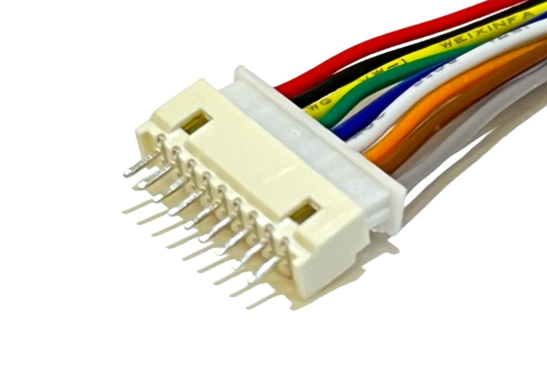 Mini 1.25mm 9 Pin connector housing 15cm wire RC Toy Receiver PCB Board 15 set
