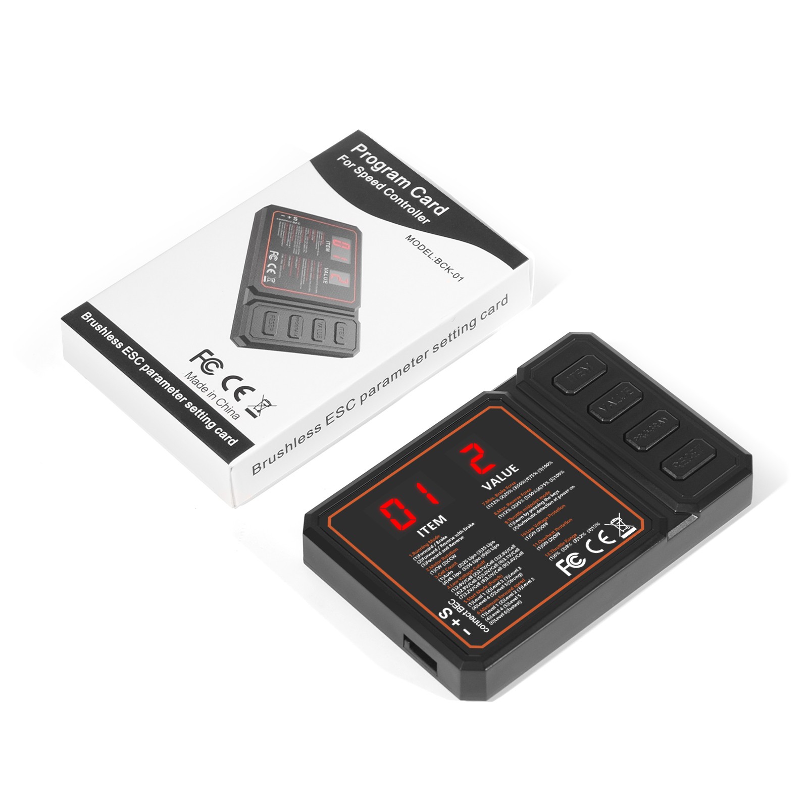 WSDT-60A Waterproof Brushless ESC Accessory For 1/10 RC Car For Beginner Players