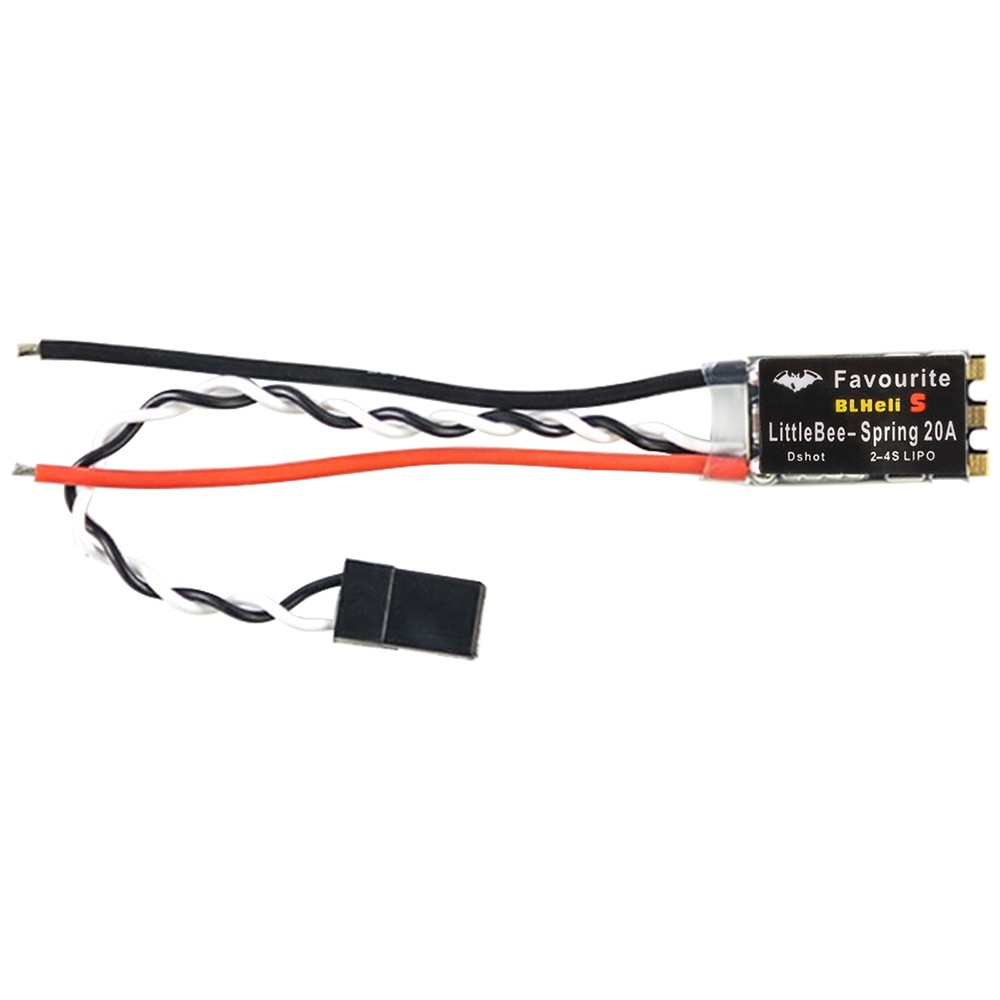 LittleBee 20A 30A ESC BLHeli_S 2-6S Brushless for RC FPV Drone Mulitshot DSHOT
