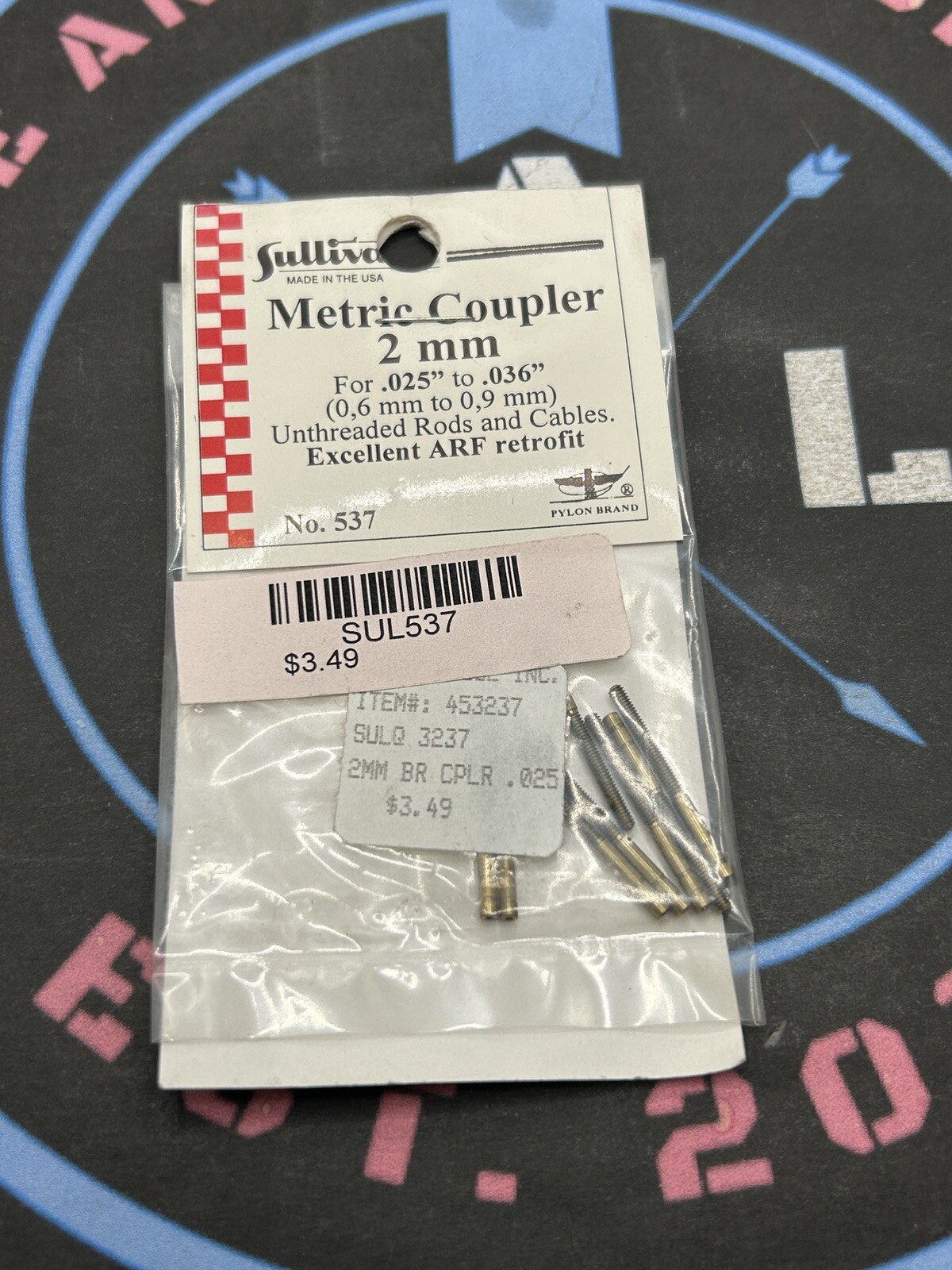 Sullivan. 537 Metric Connector 2mm. For .025″ to .036″. ARF Retrofit