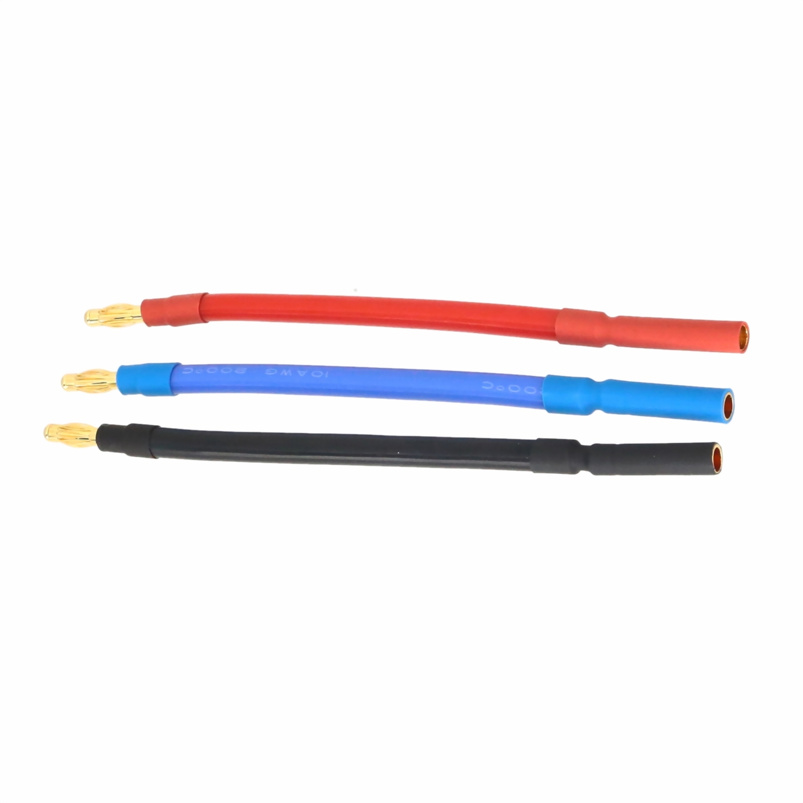 1set RC Brushless Motor ESC Controller 4mm Bullet M/F 10AWG 4~20″ Extension wire