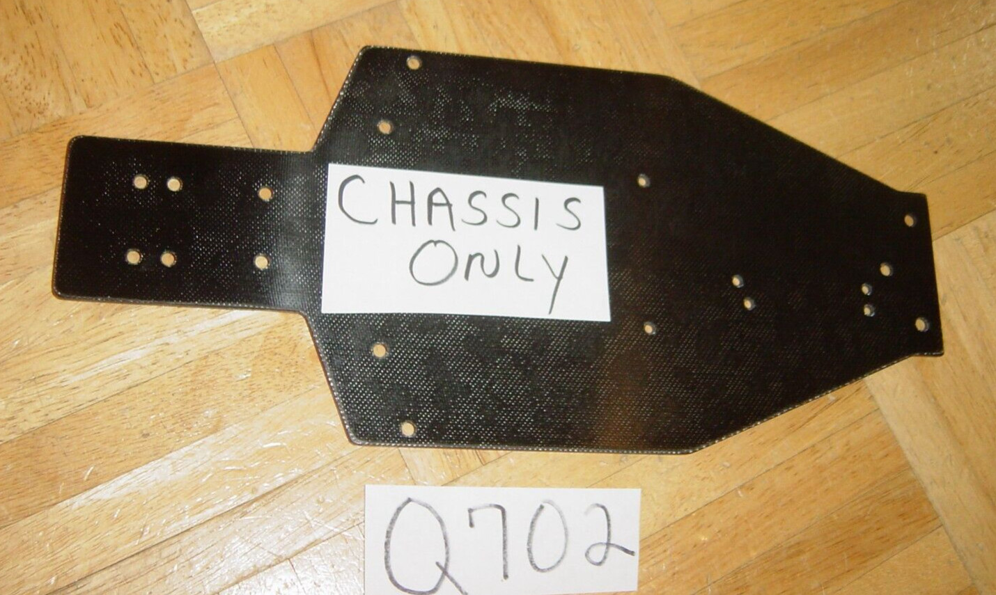 TEAM ASSOCIATED RC10 HOUGE SWING ARM CHASSIS ONLY FOR 6 GEAR NEW CNC CUT CARBON