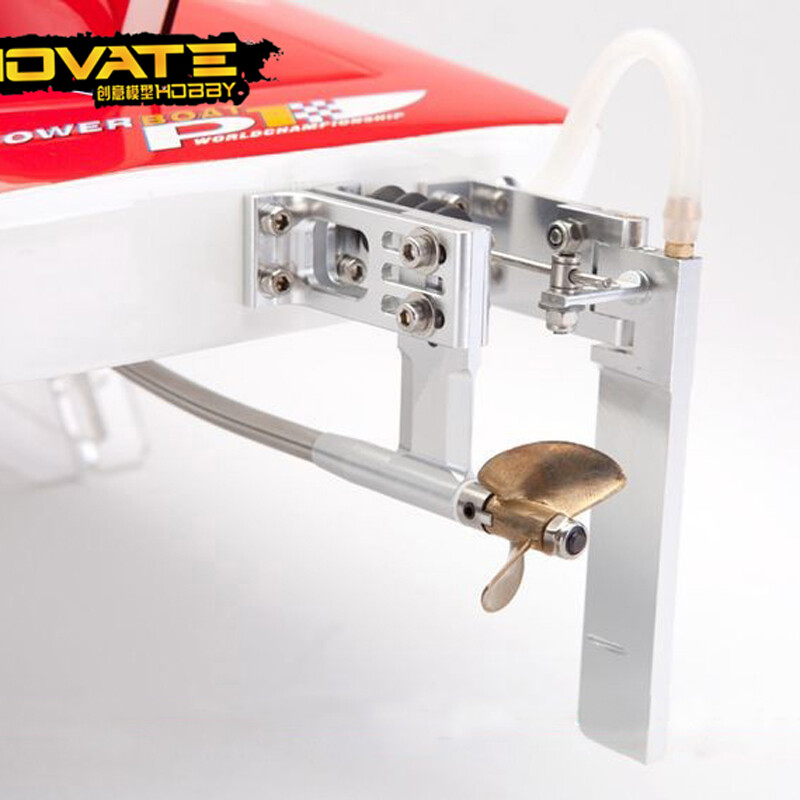 4mm Drive Shaft + Steering Rudder + Copper propeller Kit for RC Boats MONO Yacht
