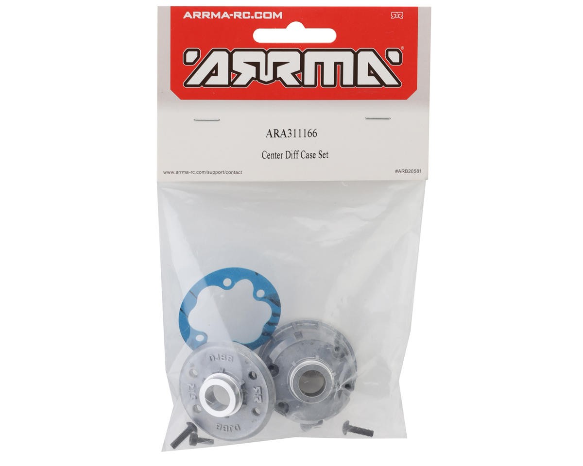 ARRMA ARA311166 CENTER DIFF CASE SET A21