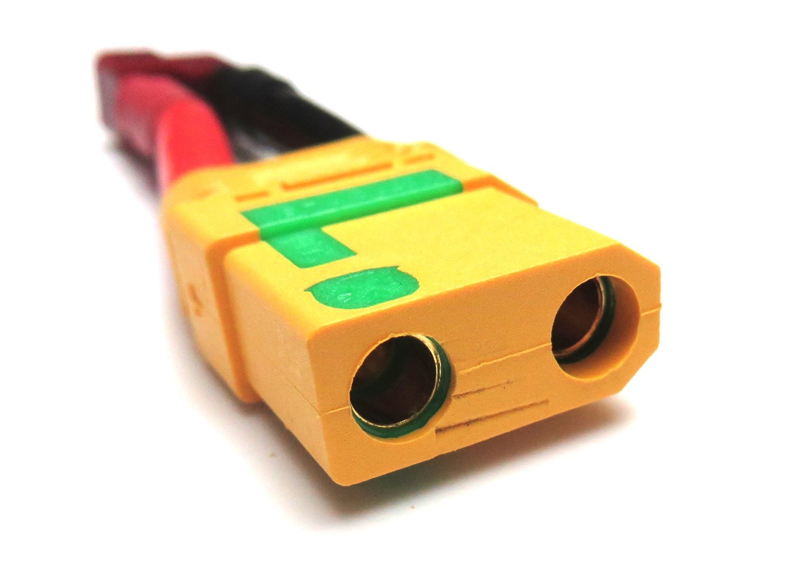 Male Deans to Female XT-90 Anti Spark 10AWG Connector 3″, 6″, 12″