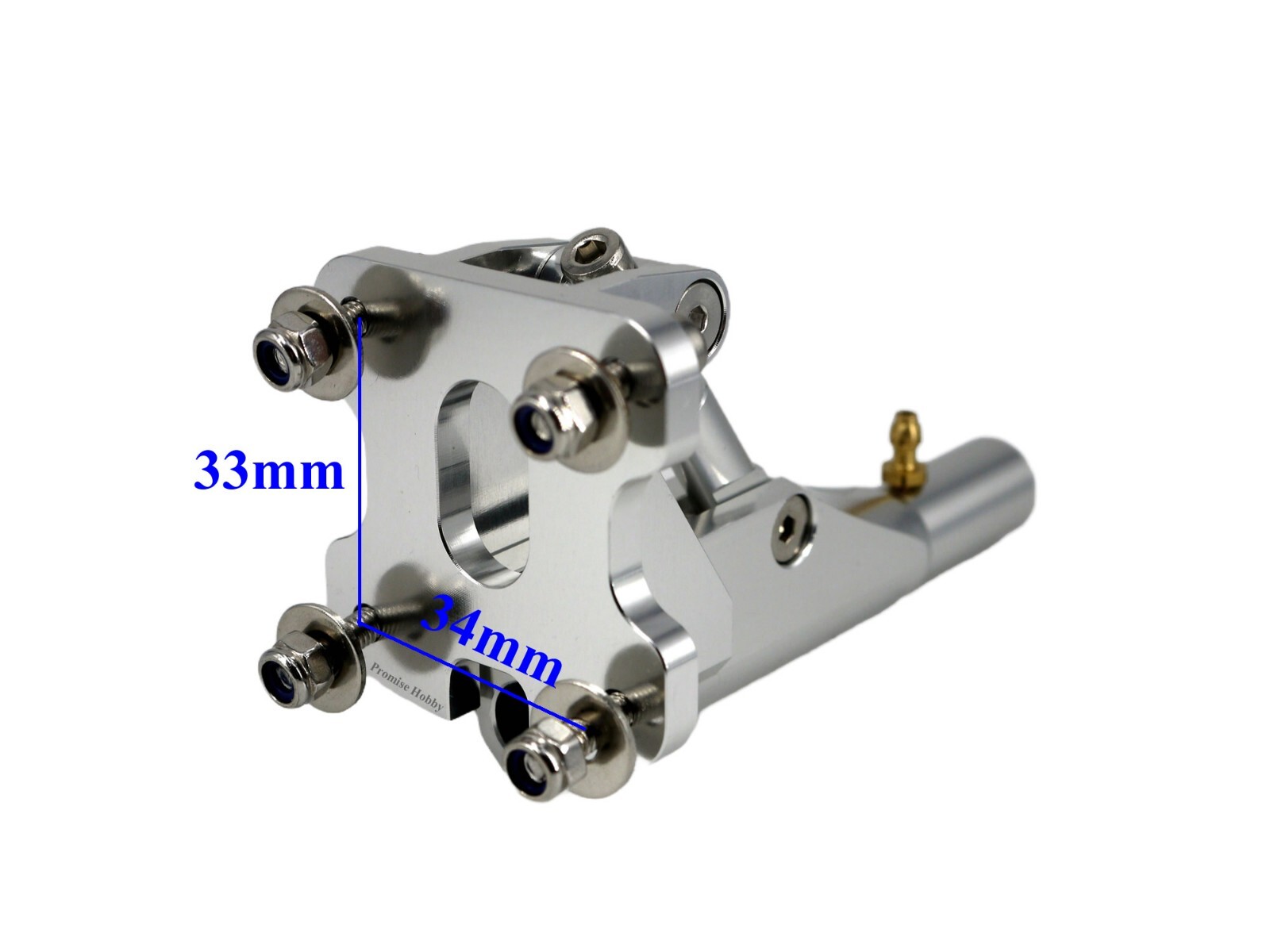 95mm Alloy CNC Adjustable Stinger Drive 1/4″ Flex Shaft Cable for RC Model Boat