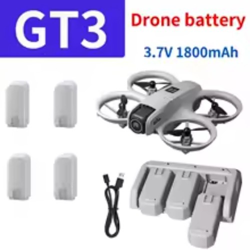 Original 3.7V 1800mAh Lipo Battery Charger for GT3 / GT3 Max Mini RC Drone Parts