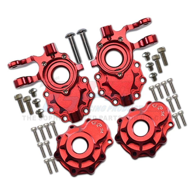 GPM Alu Front Portal Drive Housing Case for Traxxas 1/10 TRX4 Defender TRX6 G63