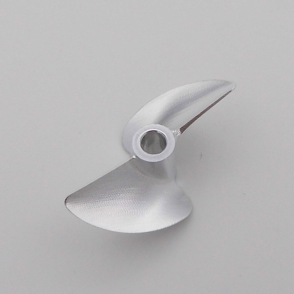 4mm shaft 2 blades Metal Aluminum Propeller 30mm-45mm for RC Racing Boat Motor