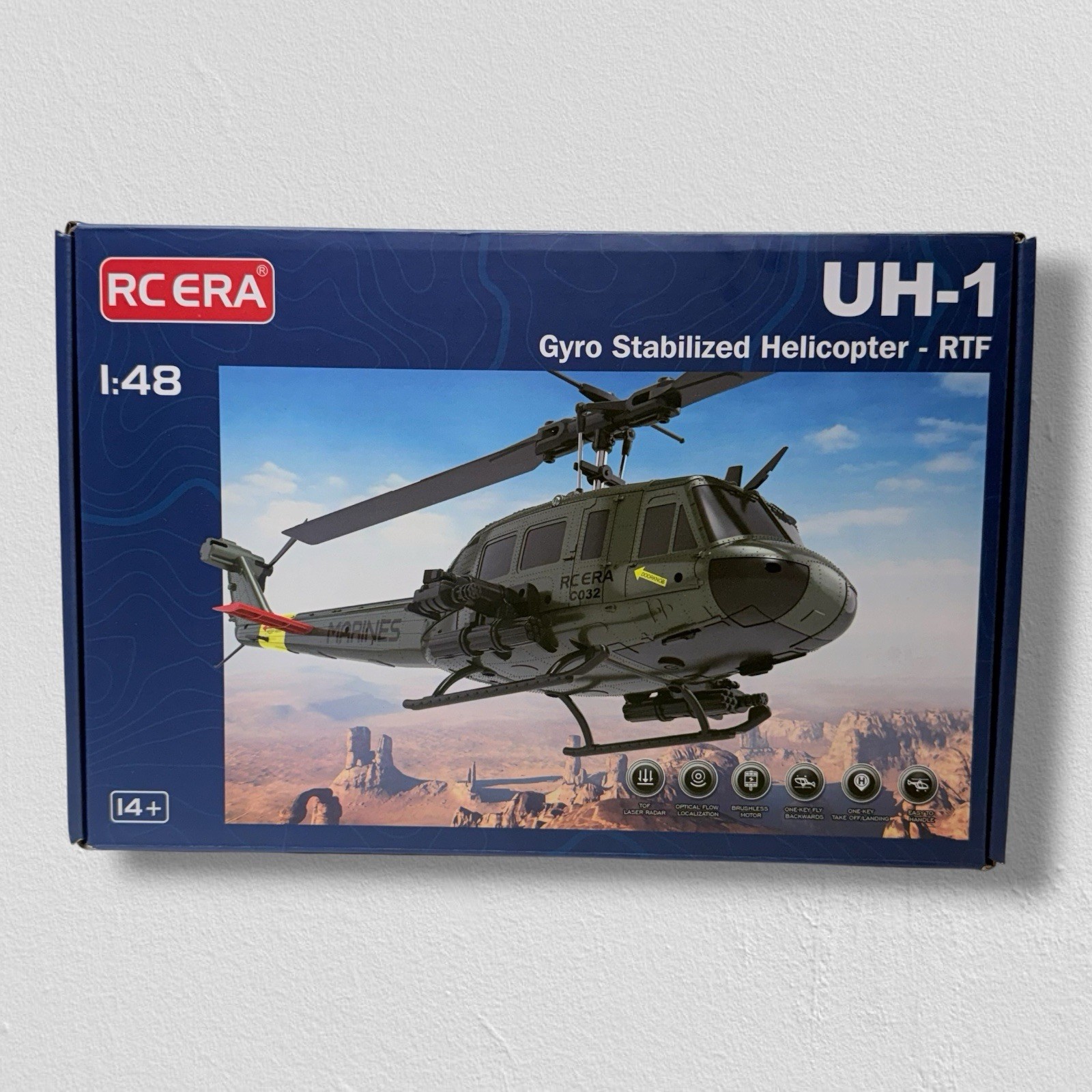 RC ERA C032 UH-1 Huey Helicopter – Remote Control Helicopters | Open Box