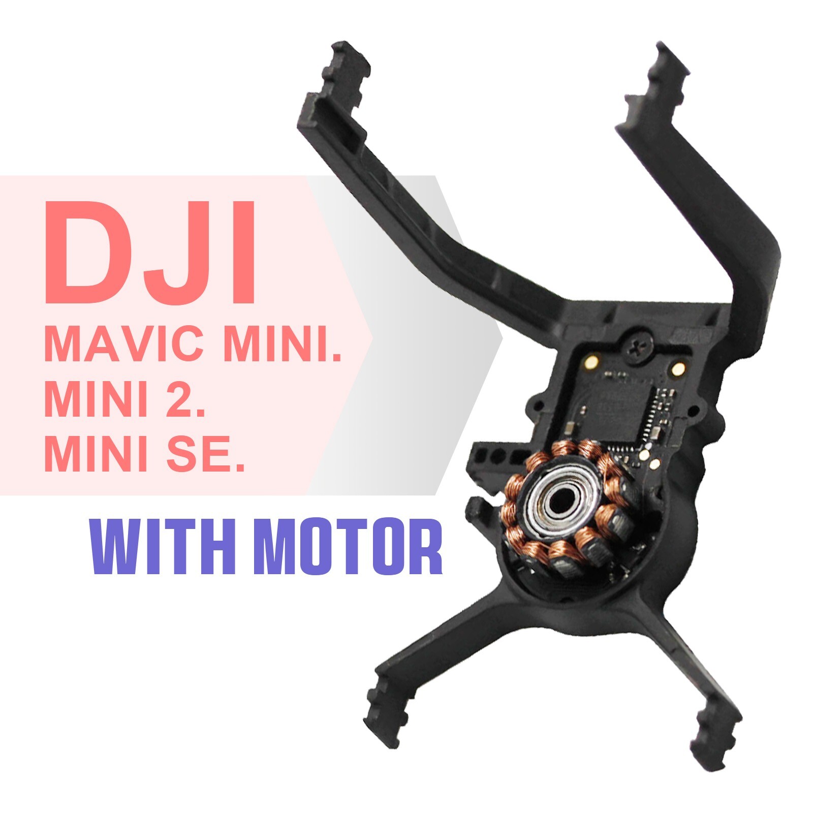 oem For DJI Mavic Mini/Mini2/SE Gimbal Camera Shock Absorbing Bracket + Motor