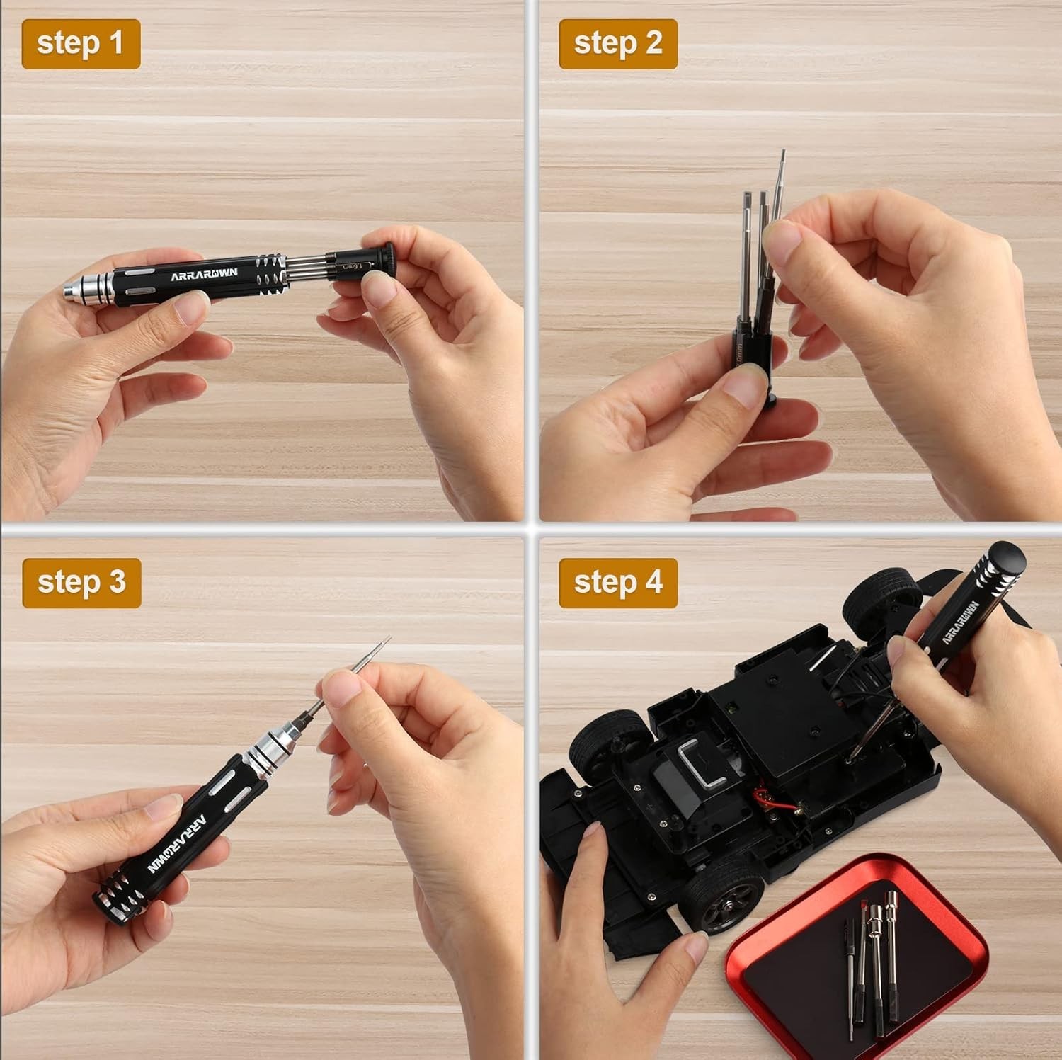 Professional 10 in 1 RC Repair Tool Set – High Quality Alloy