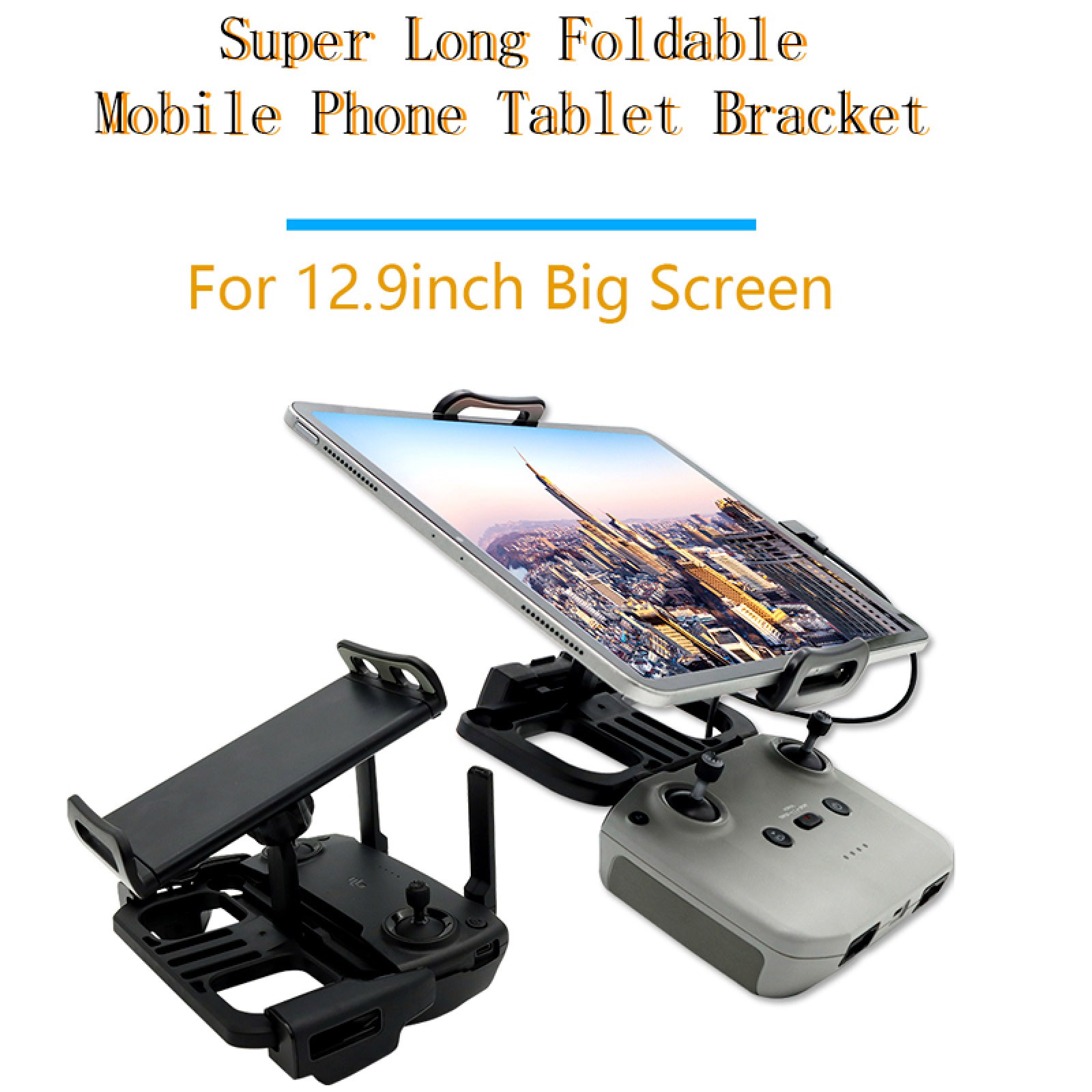 12.9″ Tablet Holder Bracket For DJI Mavic Air 2/Air 2S/Mavic Mini 2 Drone l