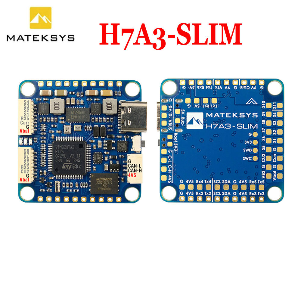 Matek MATEKSYS H7A3-SLIM LiPo Flight Controller ICM42688P For FPV Drone Parts
