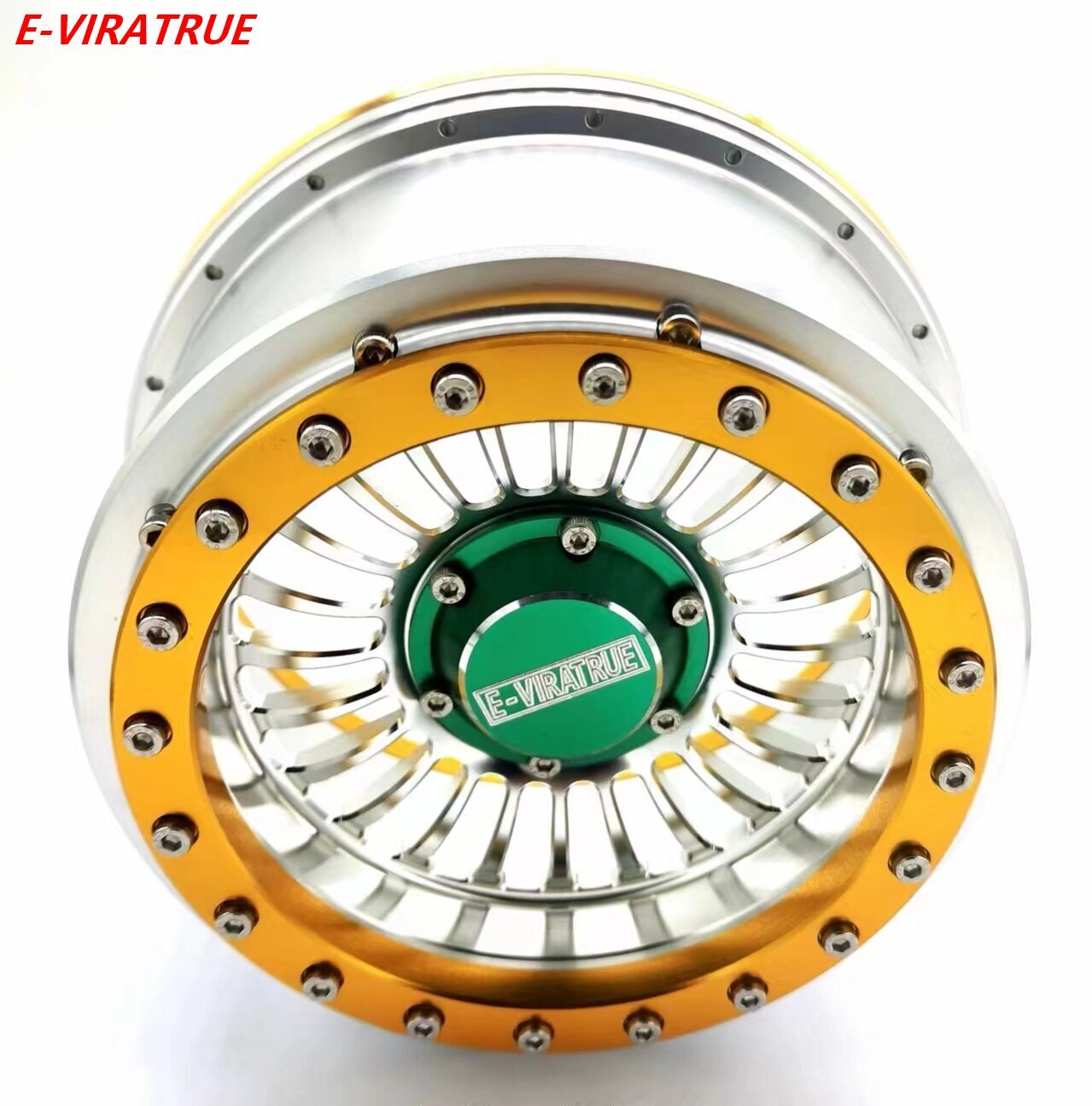 E-VIRATRUE Alu Wheel For TRAXXAS XRT/XMAXX&MCD 5RR&Kraton 8S/&Losi DBXL 1/5 1pcs