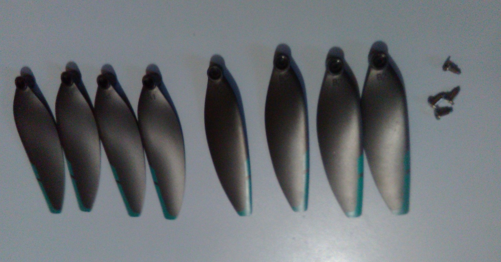 16PCS Foldable Drone Propellers Replacement Parts S159 Drone Spare Part, 2.75…