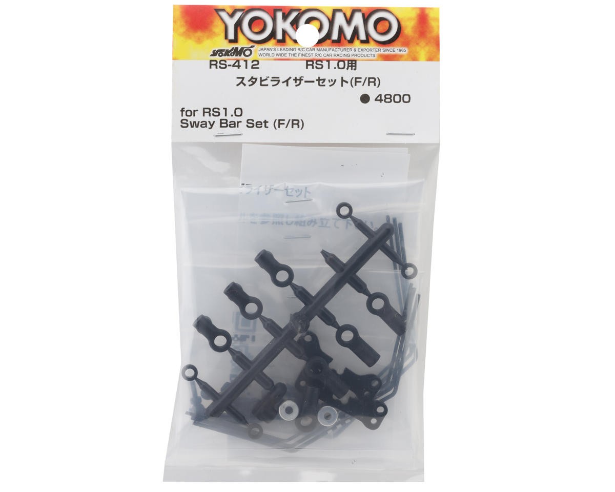 Yokomo RS 1.0 Front and Rear Sway Bar Set [YOKRS-412]
