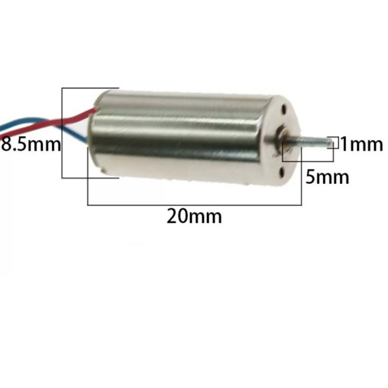 Coreless DC Motor with 55/75mm CW CCW Propeller Mini RC Quadcopter Drone Spare