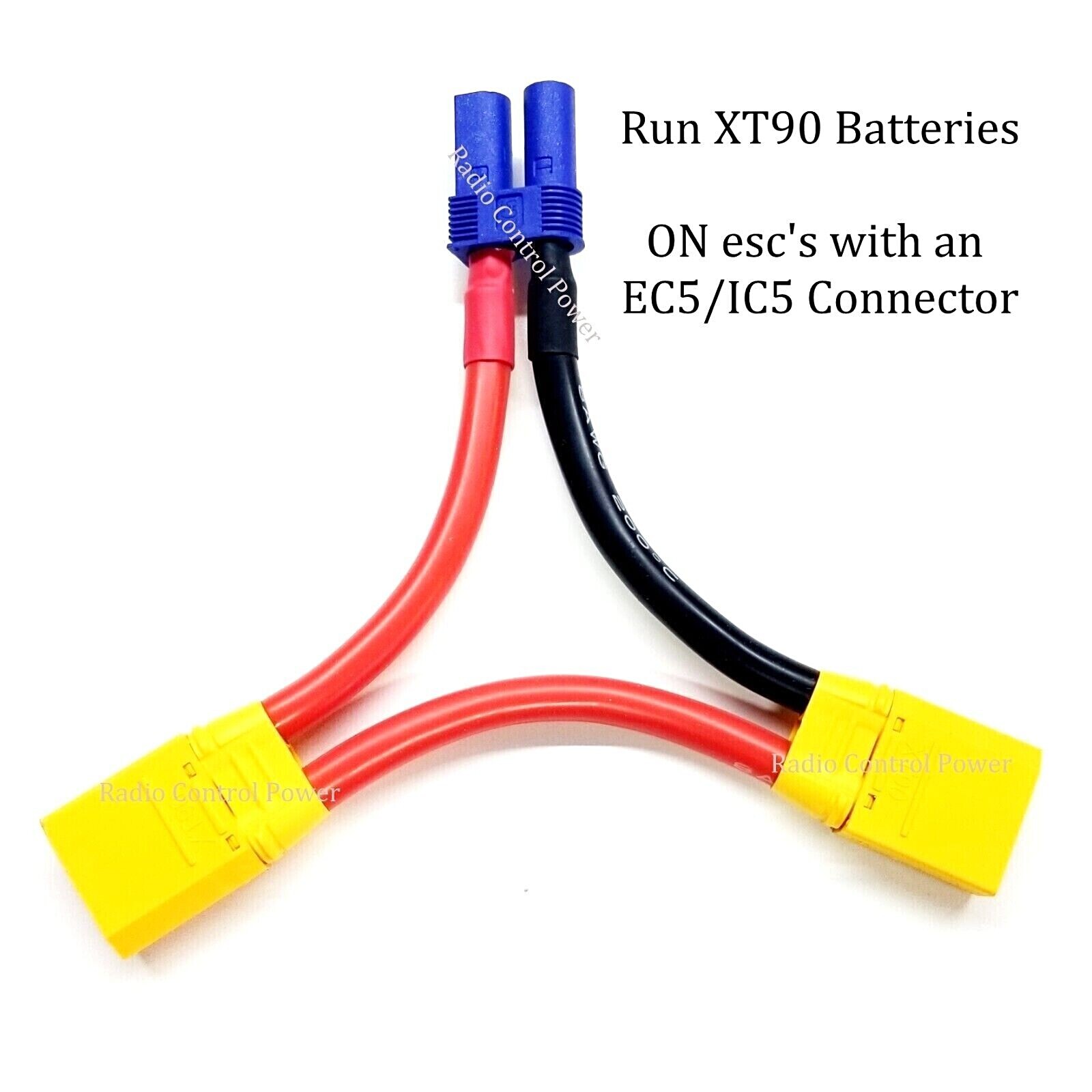 RCP EC5/IC5 to XT90 Series Harness 8 or 10 awg Wire