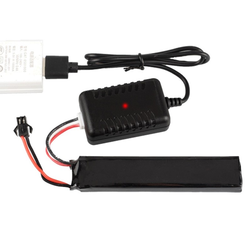7.4V Li-ion Li-po Lipo USB RC Battery Charger with 3 Pin Plug