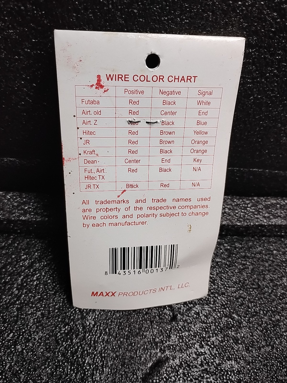 Mpi Maxx Products 2710 2.5 mm TX Plug Center Pin Charge Gold Nip