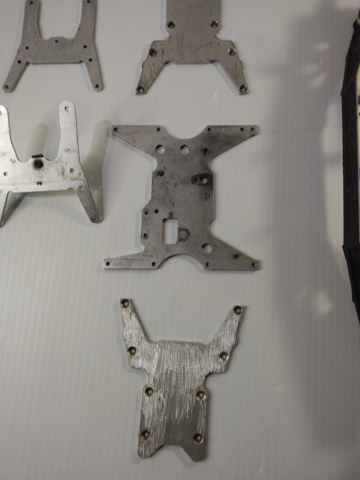 Team Losi LST2 Chassis Parts, Nitro Rc Replacement Parts Rc Stuff, Color Silver