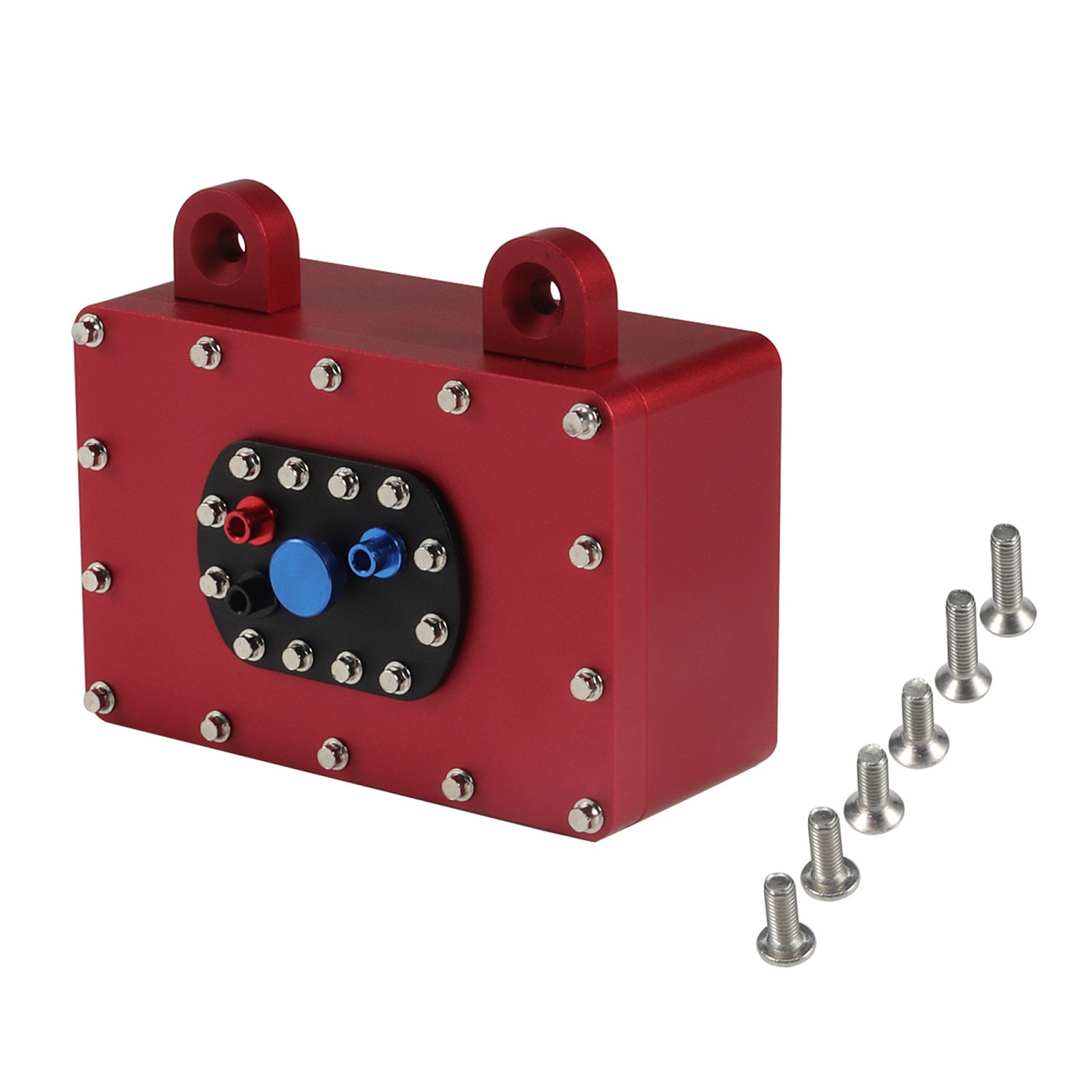 CNC Metal Scale Fuel Cell Receiver Box for SCX10 PR10 TRX4 1/10 RC Crawler Zn