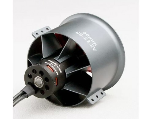 Flyfans 90mm 12 Blade Full Metal 1850Kv EDF For 6S – Free Shipping !