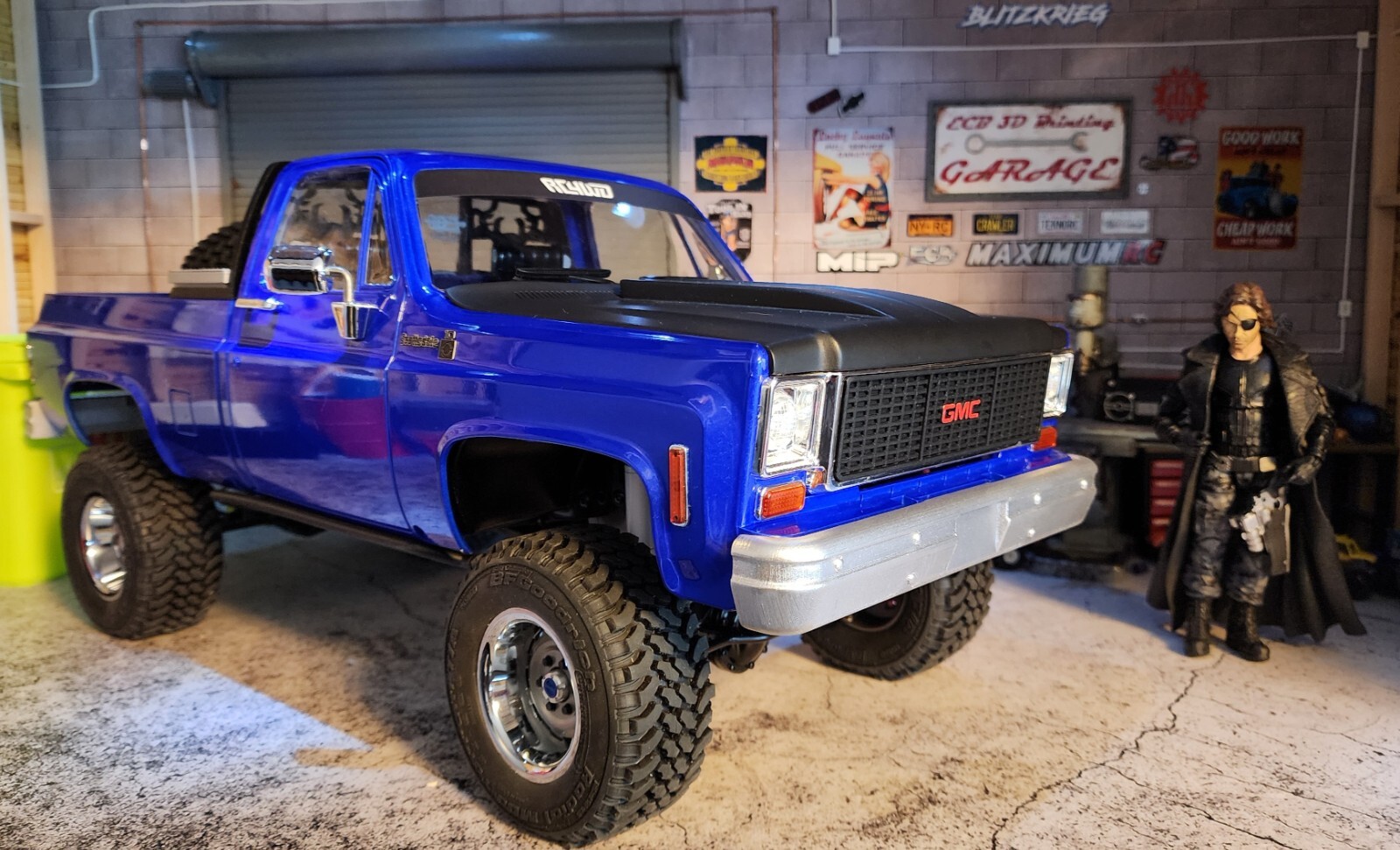 ECB 3D Printing Front Stock Bumper for RC4WD K10 & Blazer