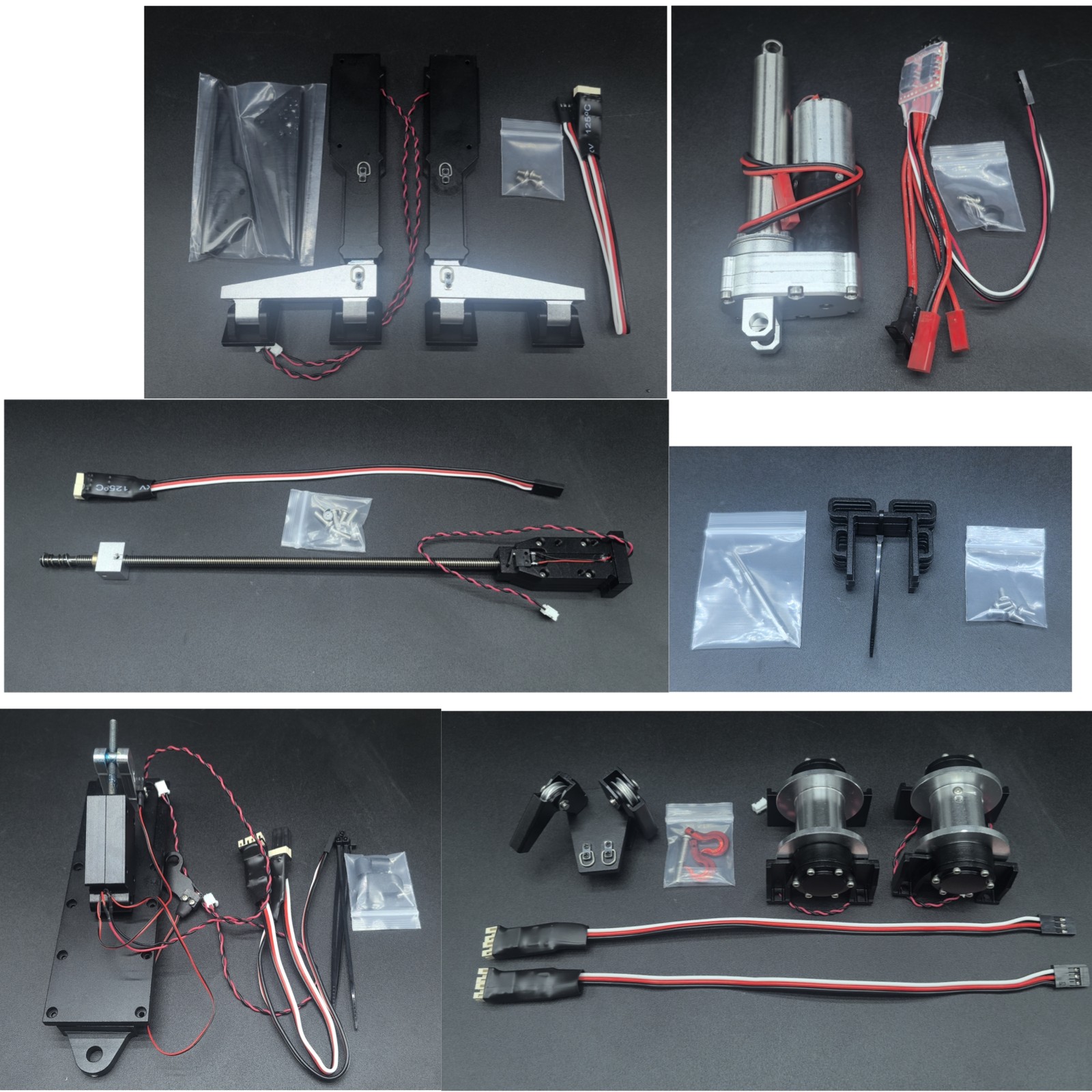Upgrade Parts Kit for Tamiya 1/14 RC Rescue Vehicle Volvo FH16 750 1:14 RC Truck